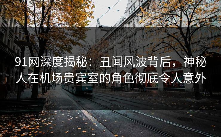 91网深度揭秘：丑闻风波背后，神秘人在机场贵宾室的角色彻底令人意外